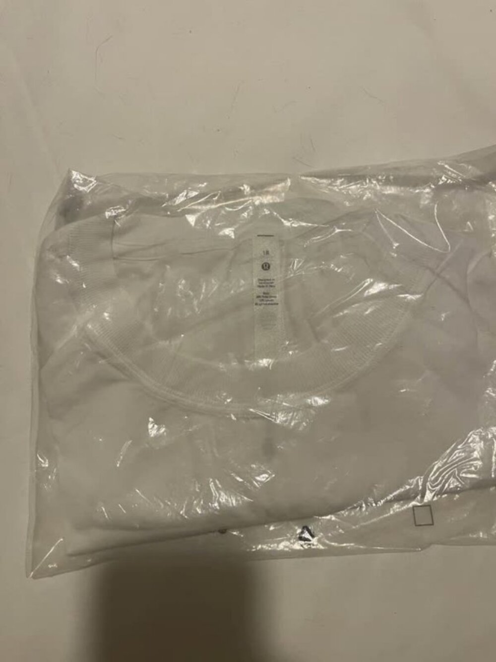 lululemon All Yours Tee White Size 18 NWT